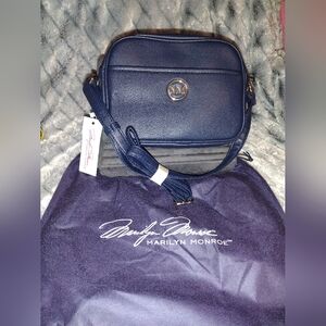Marilyn Monroe Navy Blue Crossbody Bag*Discount Shipping Until 1am Est